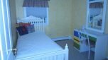 Bed - White Trundle Bed, Desk, Mirror and Chair